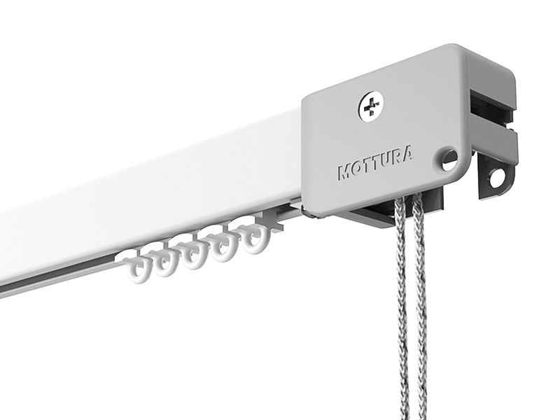 Binario scorrevole per tende morbide pesanti Mottura Arco 470 - Bianco – Gina Tendaggi Binario scorrevole per tende morbide pesanti Mottura Arco 470 - Bianco – Gina Tendaggi