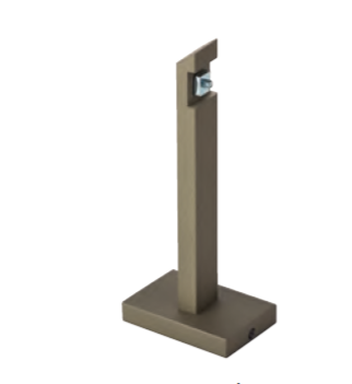 Binario per tende ad onda, dritto, su misura