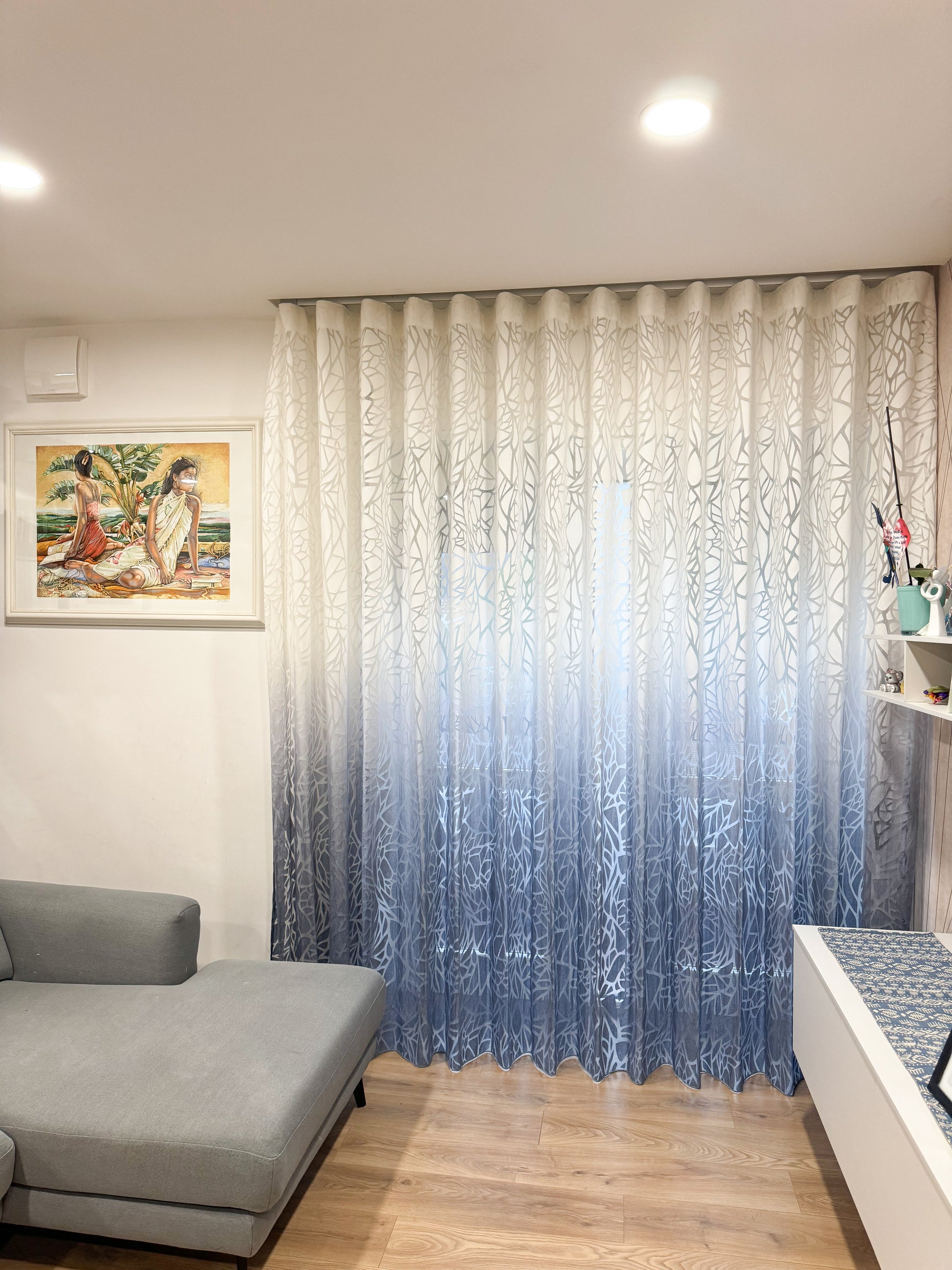 Tende Camera da Letto Finestra Blu, Tende Trasparenti Tende Camera da Letto Finestra Blu, Tende Trasparenti