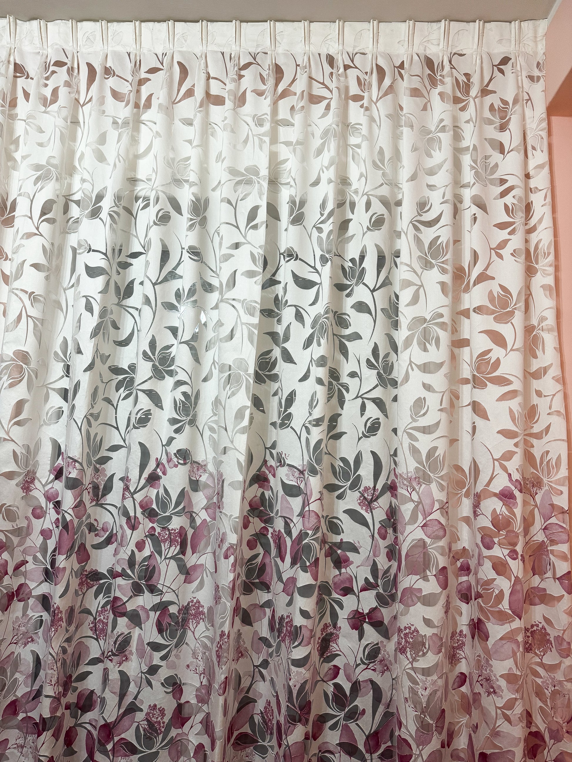 Devola Tendine Jacquard Con Motivo Floreale, Tenda Corta In Pizzo Stile Casa Di Campagna 629468 Devola Tendine Jacquard Con Motivo Floreale, Tenda Corta In Pizzo Stile Casa Di Campagna 629468